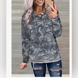 Womens hooded sweatshirt